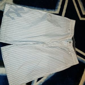MICROS STRIPED SHORTS 34